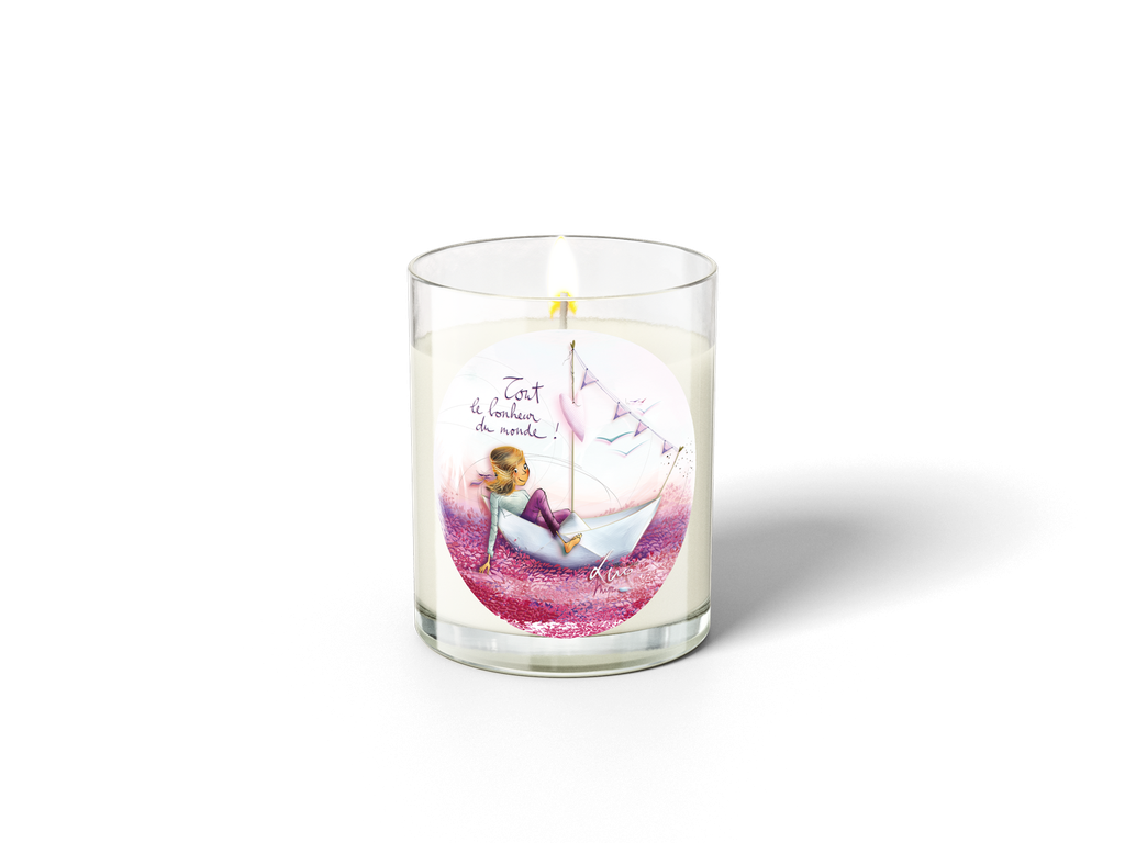 Assortiment bougie n°3 "Tout le bonheur du monde" & "Un soupçon de magie de Noël"