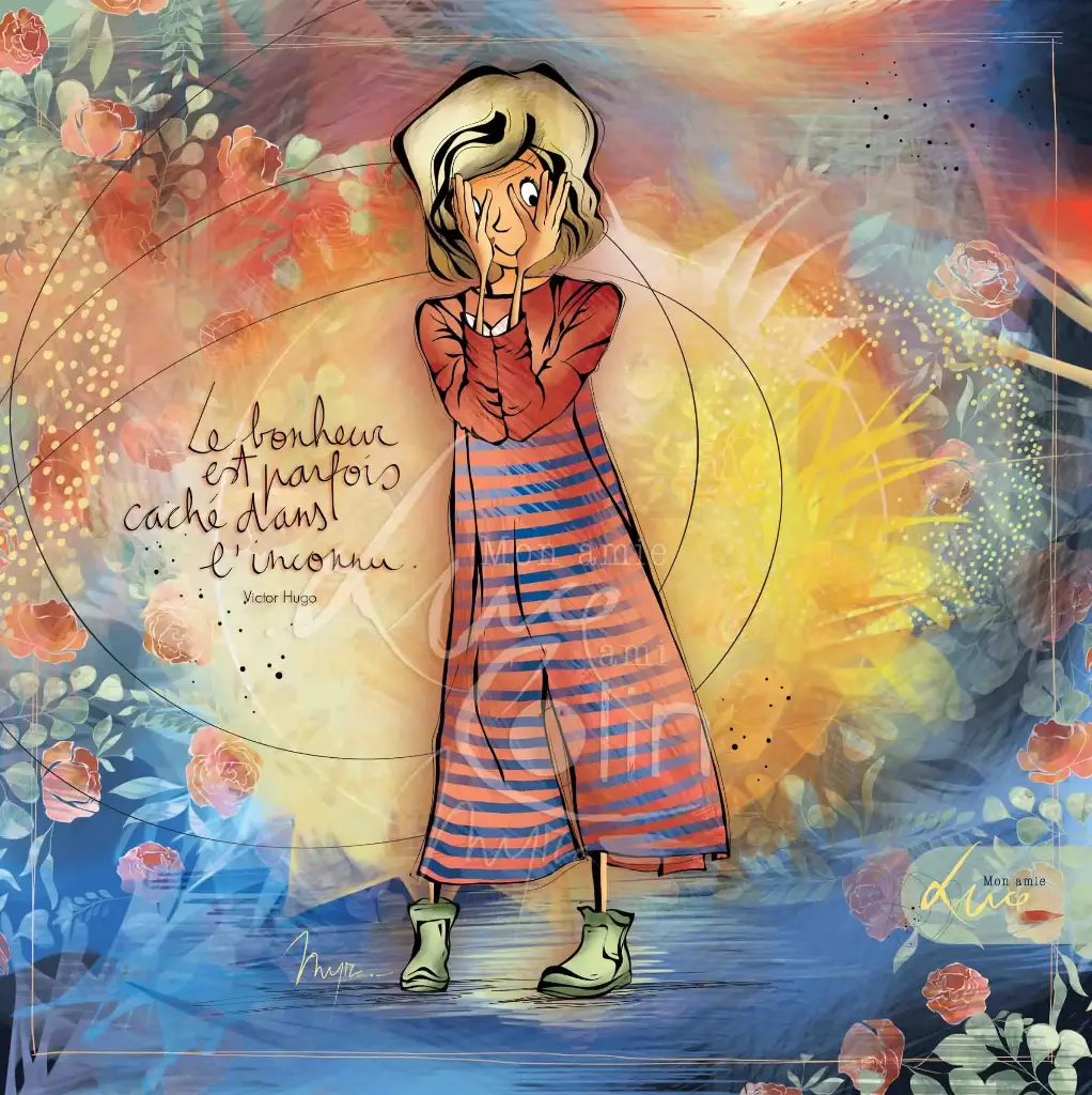 Le bonheur est parfois caché Mon Amie Luce