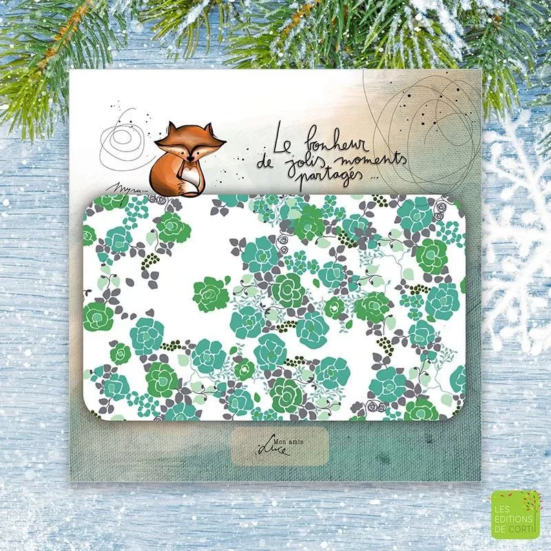 CS 769 - Carte de voeux Mon Amie Luce "De jolis moments partagés"
