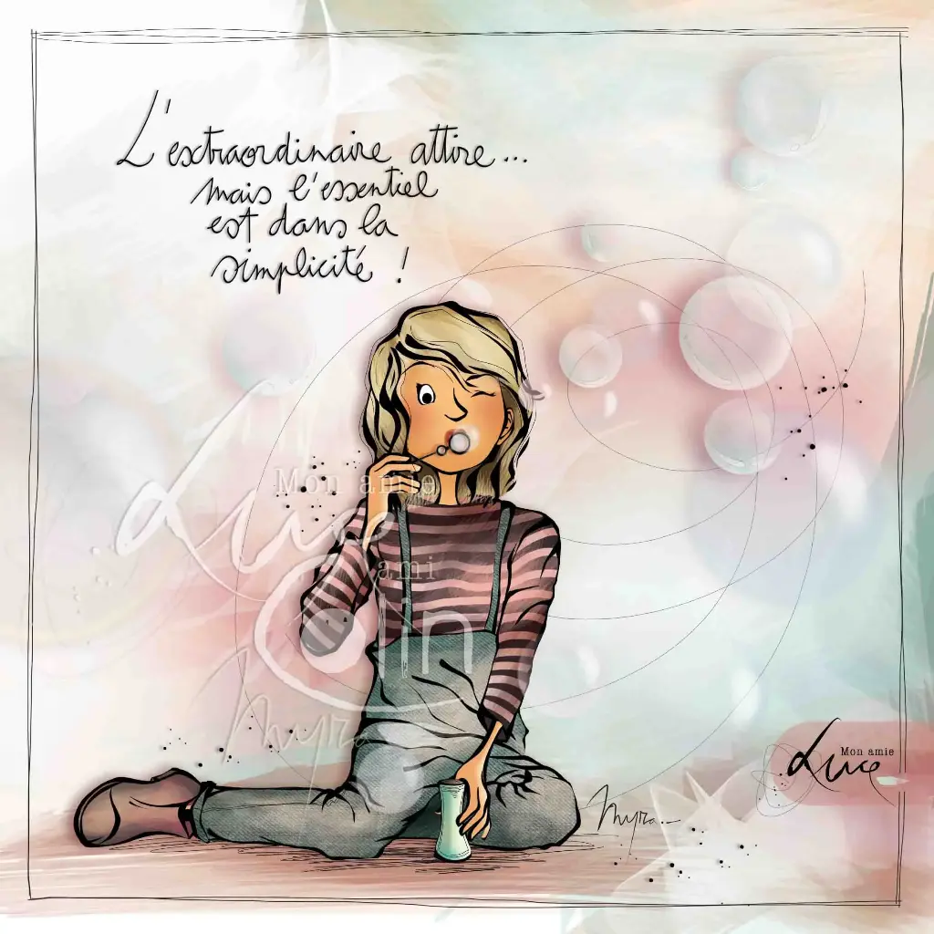  L'extraordinaire attire… Mon Amie Luce