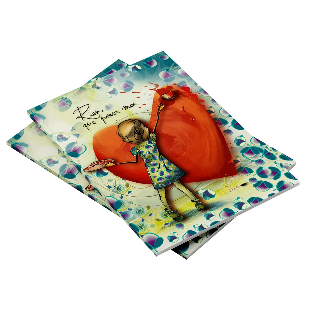 CAR 881 - Carnet A6 Mon Amie Luce "Rien que pour moi"