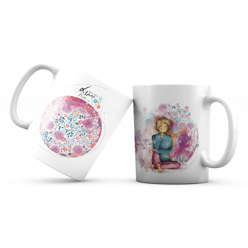 Mug 940 Mon Amie Luce  "Tu sais que je t'aime toi"
