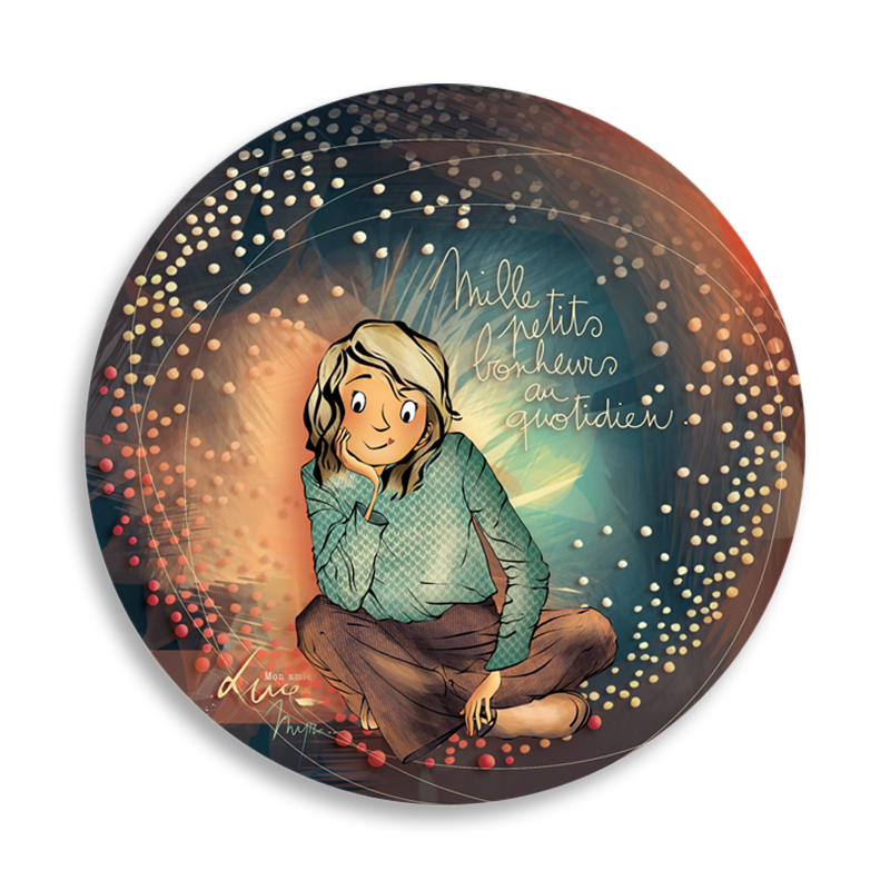 Myra Vienne boule "Mille petits bonheurs"