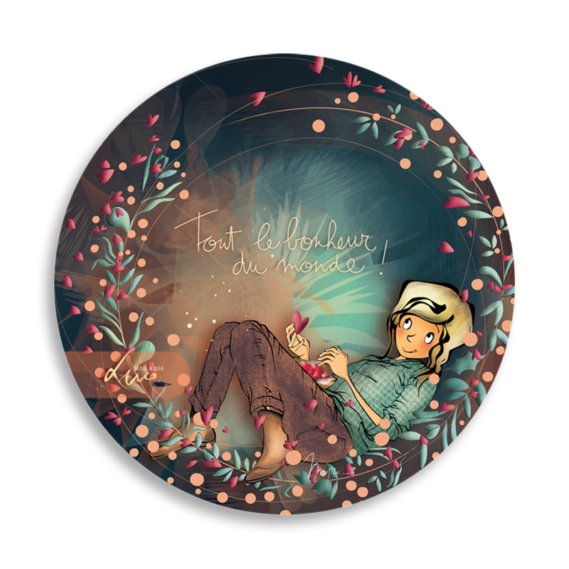 Myra Vienne boule "Tout le bonheur du monde"