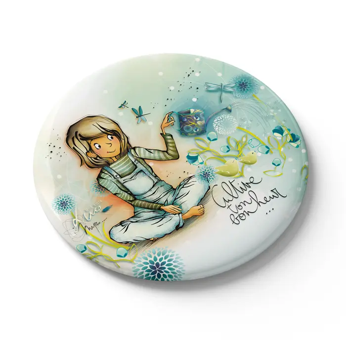 MGN 030 - Magnet "Cultive ton bonheur" - Mon Amie Luce