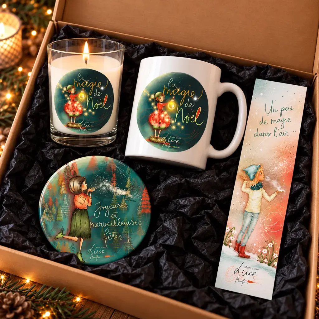 Pack Noël Mon amie Luce – Un soupçon de magie à offrir 🎄