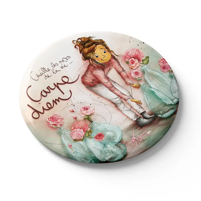 MGN 050 - Magnet "Carpe Diem"- Mon amie Luce 