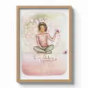 Poster Mon Amie Luce - Édition limitée 30 x 40 cm " Tu es fabuleuse ne l'oublie pas "