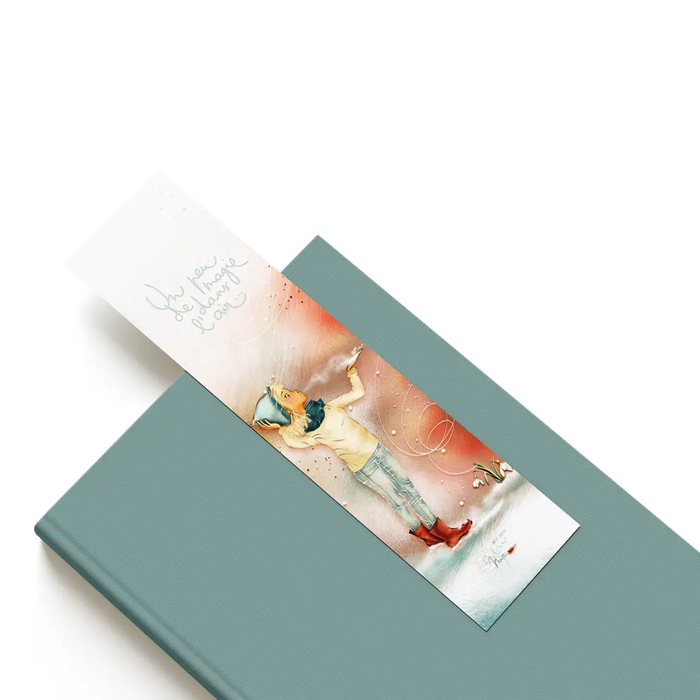 MP 030 - Marque-page Mon Amie Luce "Une nouvelle ritournelle"