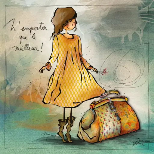 [CS 728] CS 728 - Carte Mon Amie Luce "N'emporter que le meilleur"