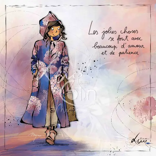 [CS 970] CS 970 - Carte Mon Amie Luce " Les jolies choses"