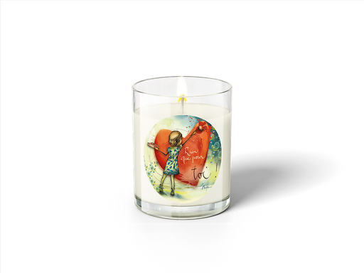 [BOU 004] BOU 004 - Grande bougie 280g Mon Amie Luce "Rien que pour toi"