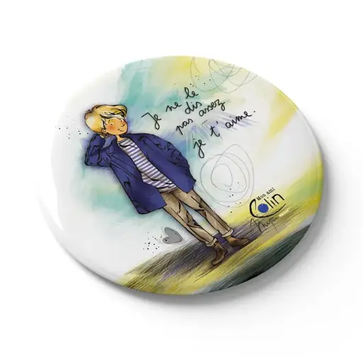 [MGN 910] MGN 910- Magnet "Je t'aime"-Mon Ami Colin