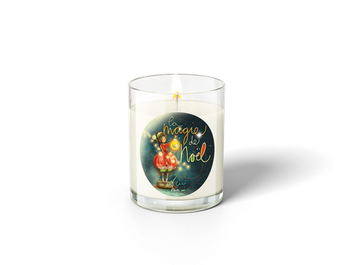 [BOU 010] BOU 010 Bougie Mon Amie Luce "La Magie de Noël"