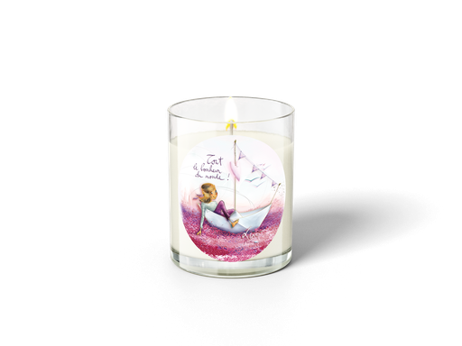 [BOU 011] BOU 011 Bougie Mon Amie Luce "Tout le bonheur du monde"