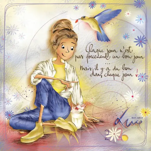 [CAL 007] CAL 007 - Calendrier 2026 Mon Amie Luce – Imprimé en Belgique