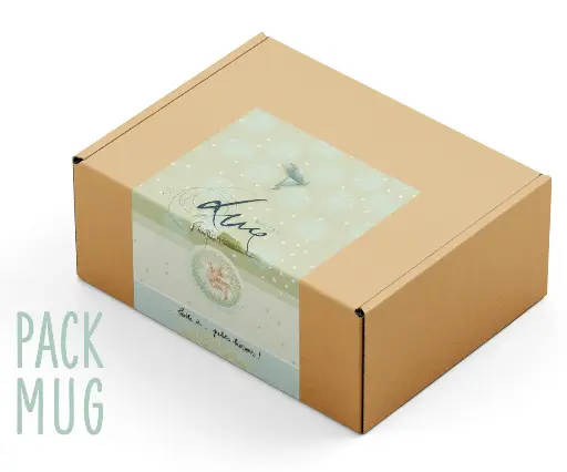 Pack Mug Fête des mères "Mon Amie Luce" 