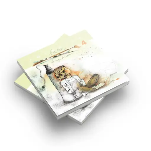 [COL 004] COL 004 -Livre à colorier 4 Mon Amie Luce