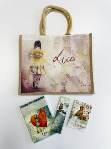 Pack cabas grand format "Ce sac est plein de soleil"