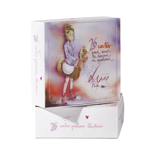 [COF 001] Coffret cartes à piocher cheval